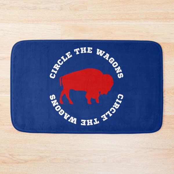 Item preview, Circle the Wagons Buffalo Football Fan designed and sold by LaurenElin.