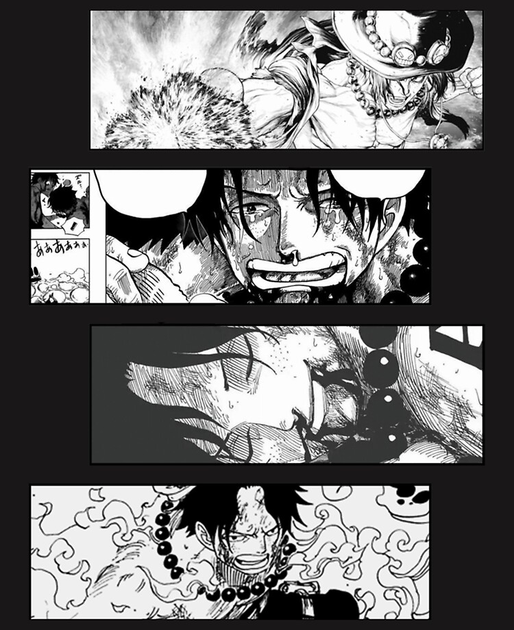 Ace One Piece Art - Anime Art - Paintings & Prints, Childrens Art