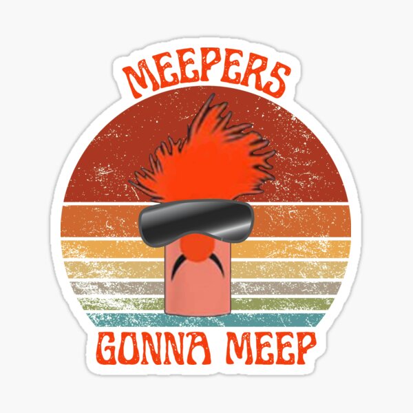 Meep Morp Dinosaur Sticker