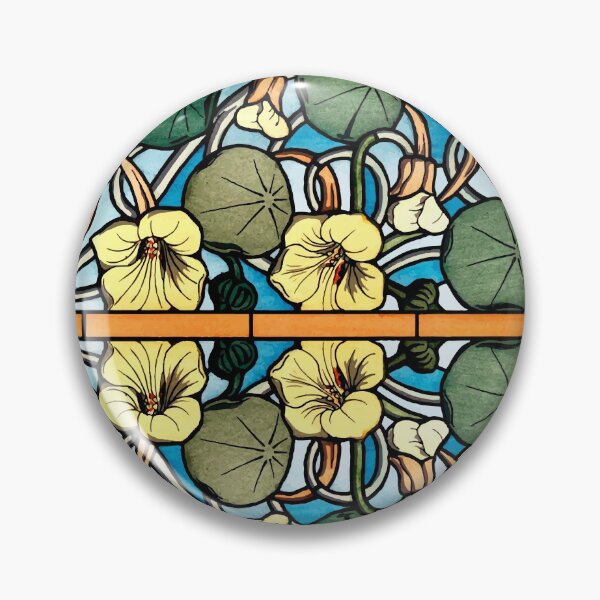 Item preview, Maurice Pillard Verneuil Nasturtium (Capucine) designed and sold by nouveaudecor.