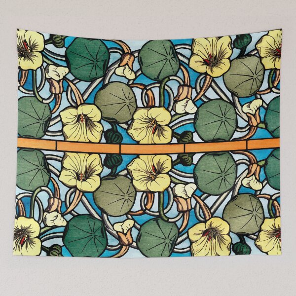 Item preview, Maurice Pillard Verneuil Nasturtium (Capucine) designed and sold by nouveaudecor.