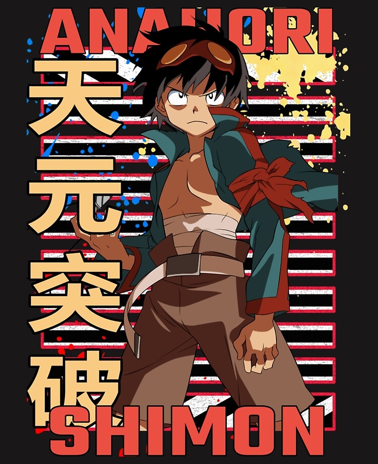 Gurren Lagann Posters Online - Shop Unique Metal Prints, Pictures,  Paintings