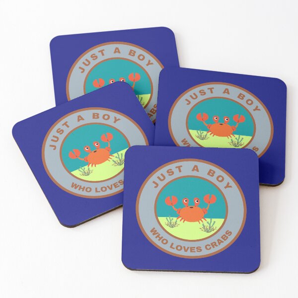 Item preview, Just a boy who loves Crabs designed and sold by fev-rocks.