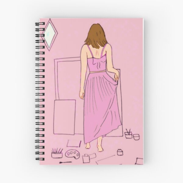 Item preview, aesthetic pretty line art colored girl designed and sold by Tauruseagull.
