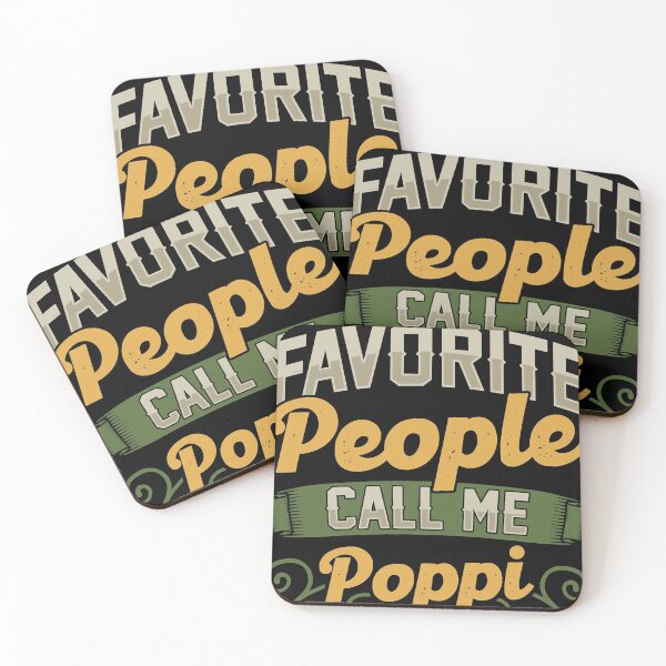 Item preview, My Favorite People Call Me Poppi Funny Fathers Day Gifts Long Sleeve designed and sold by IsraelCastro.