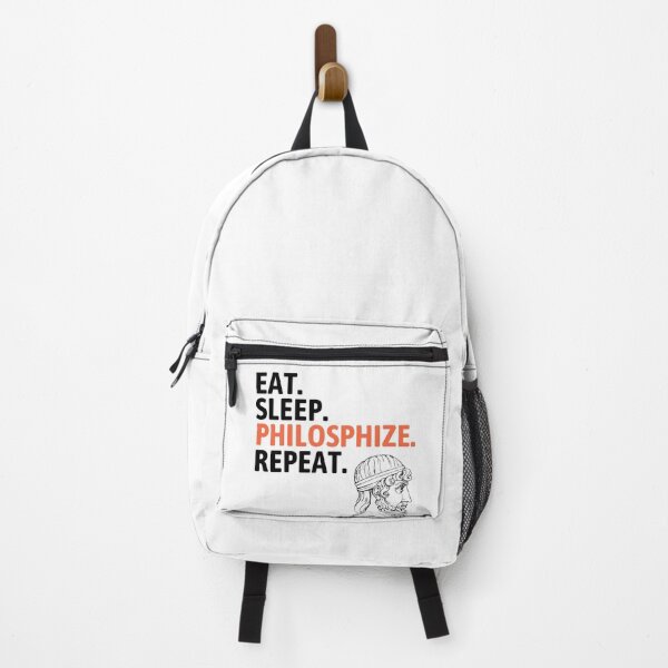 Item preview, Eat Sleep Philosophize Repeat White designed and sold by Amovar.
