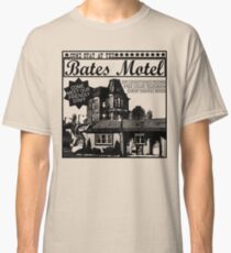 Bates Motel - Black Type Classic T-Shirt