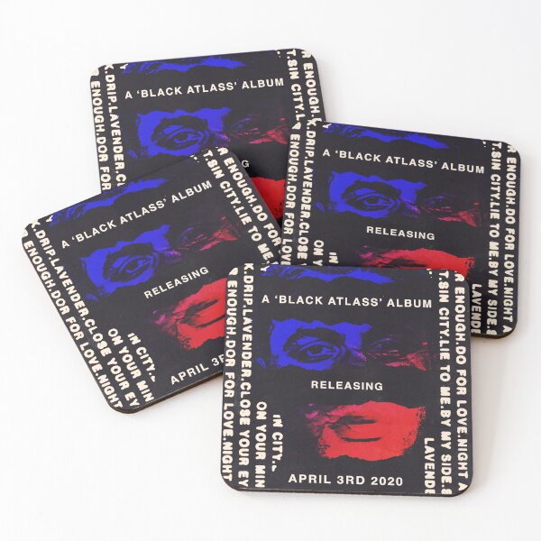 Item preview, Black Atlass Dream Awake designed and sold by 55-Design.