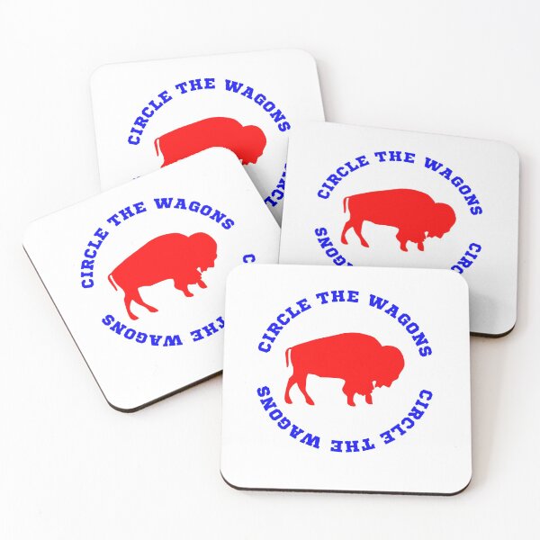Item preview, Buffalo Football Circle the Wagons designed and sold by LaurenElin.