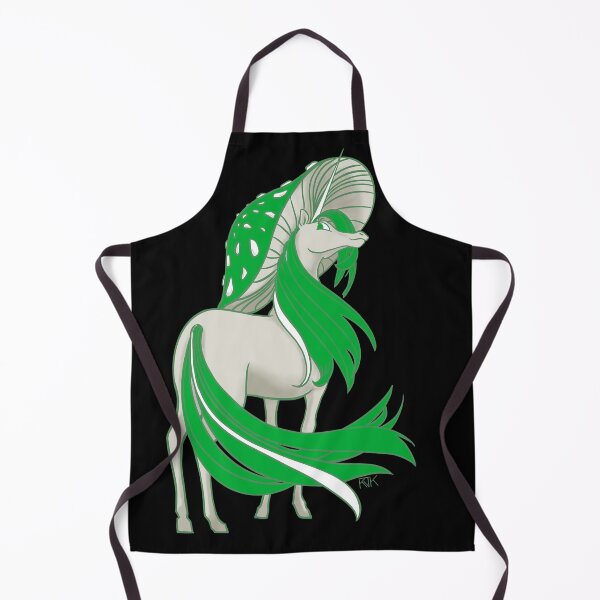 Item preview, Green Amanita Muscaria (Fly Agaric) Mushroom Unicorn designed and sold by RJKpoyp.
