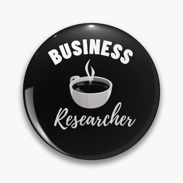 Item preview, Business Researcher -  Research scholar phd themed gifts (in black) designed and sold by RebelliousRosee.