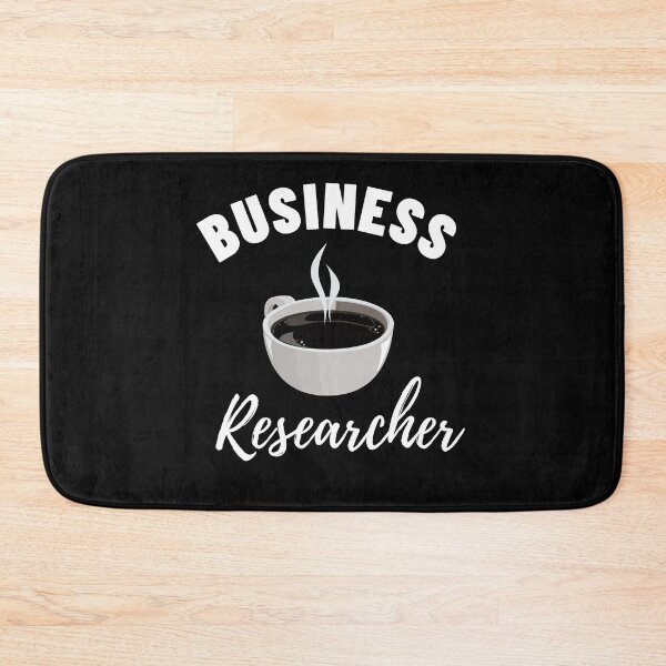 Item preview, Business Researcher -  Research scholar phd themed gifts (in black) designed and sold by RebelliousRosee.