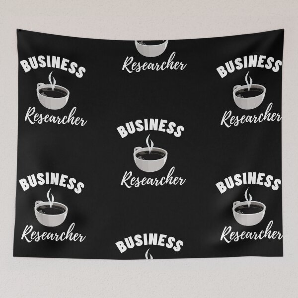 Item preview, Business Researcher -  Research scholar phd themed gifts (in black) designed and sold by RebelliousRosee.