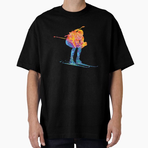 Item preview, Watercolor Ski Biathlon designed and sold by Nodirama.