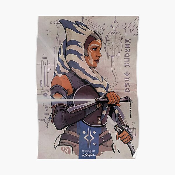 Rebels Clone Wars Ahsoka Tano Poster