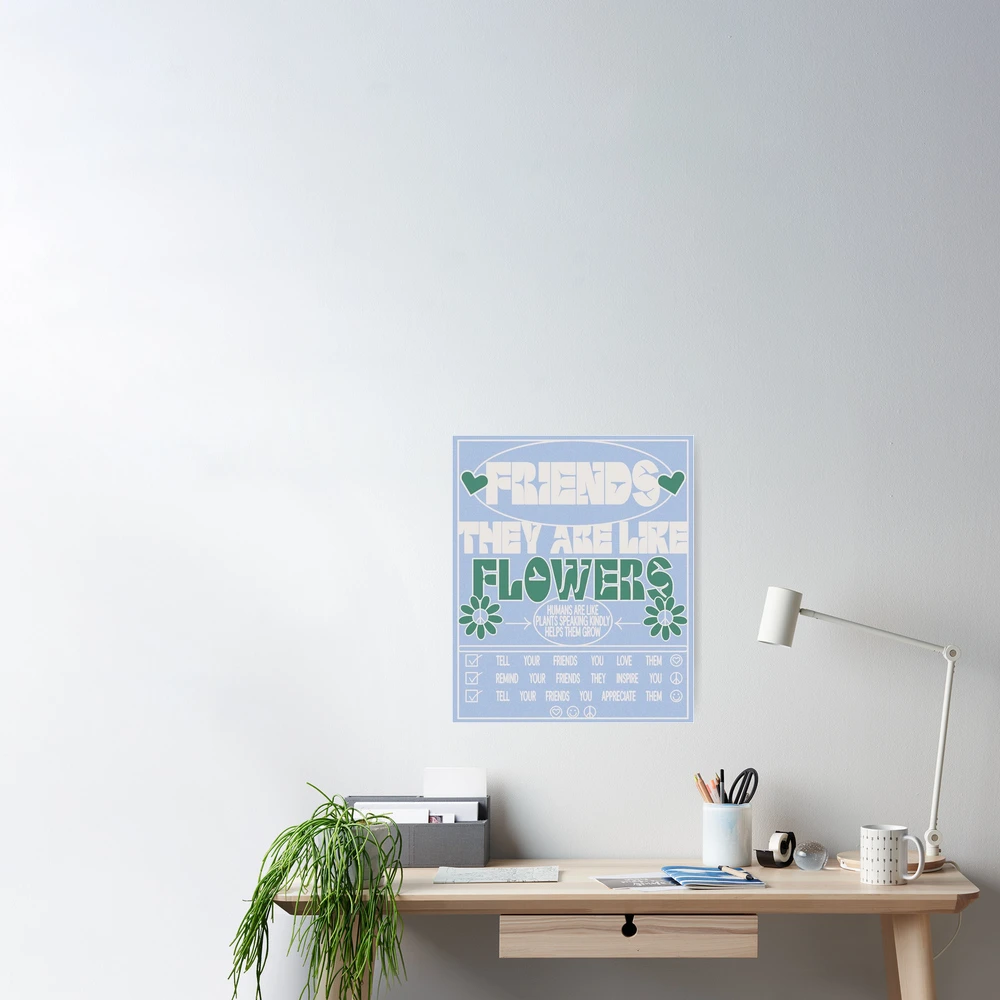 Green and Blue Danish Redbubble Poster Designs Pastel\