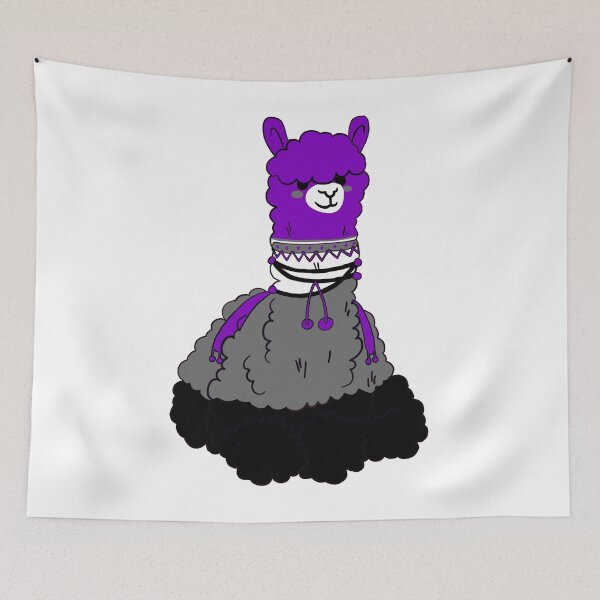 Item preview, Subtle Asexual Llama. Asexual llama. Asexual alpaca designed and sold by tiredandbored.