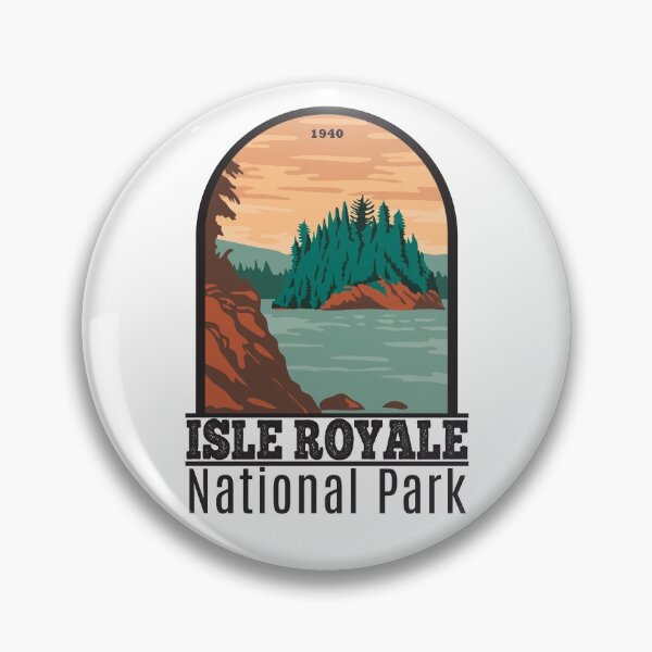 Item preview, Isle Royale National Park Michigan designed and sold by KrisSidDesigns.
