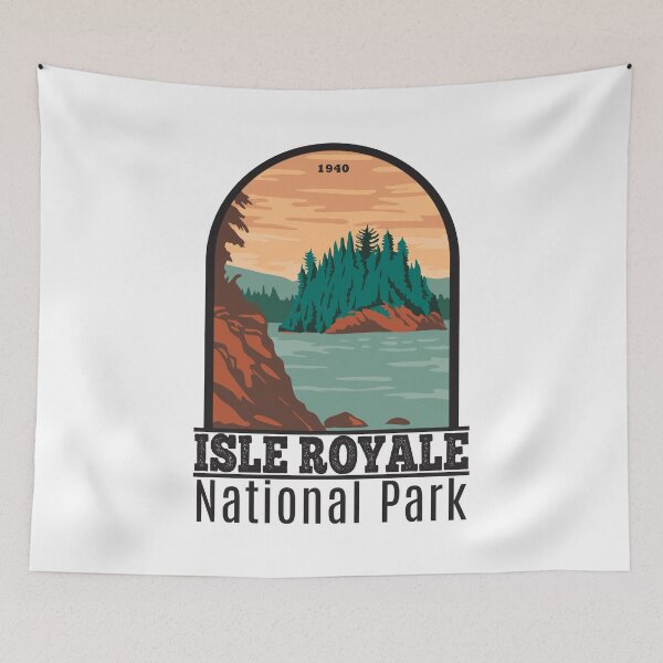Artikelvorschau, Isle-Royale-Nationalpark Michigan entworfen und verkauft von KrisSidDesigns.