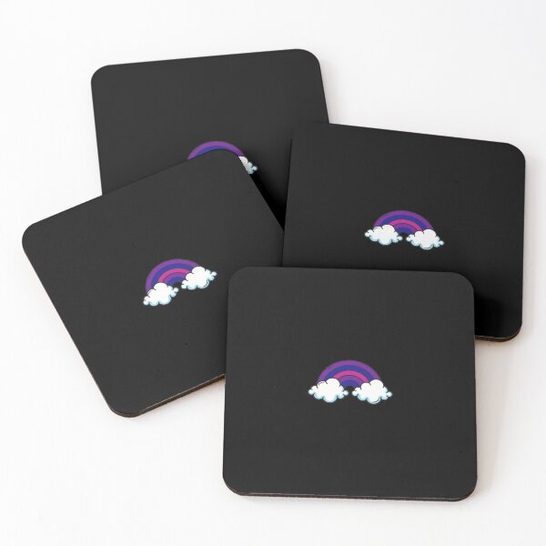 Item preview, Subtle Bisexual Pride Rainbow and Clouds. Bisexual rainbow designed and sold by tiredandbored.