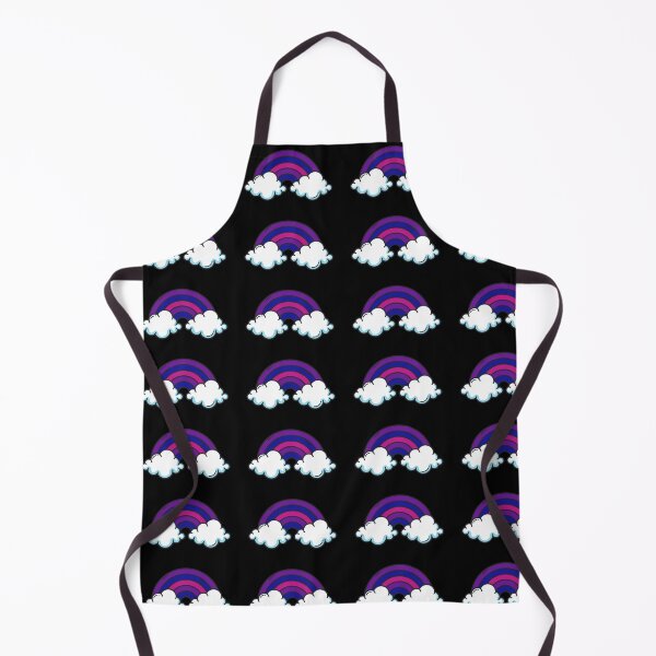 Item preview, Subtle Bisexual Pride Rainbow and Clouds. Bisexual rainbow designed and sold by tiredandbored.