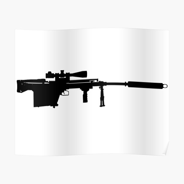 Sniper Rifle Posters Redbubble