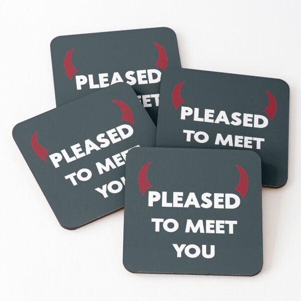 Item preview, Pleased to meet you  designed and sold by pebbyforevee.