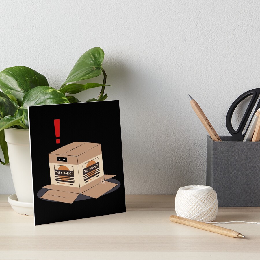 MG Box Art Board Print