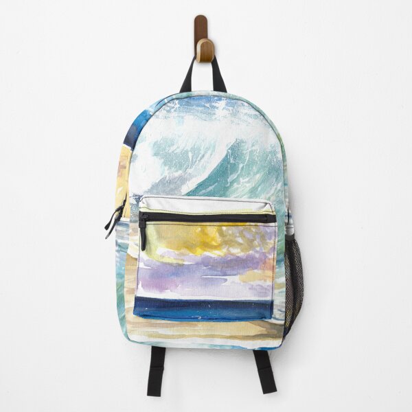 Item preview, Breaking Eastern Caribbean Waves with Sunset on Antilles Island designed and sold by artshop77.