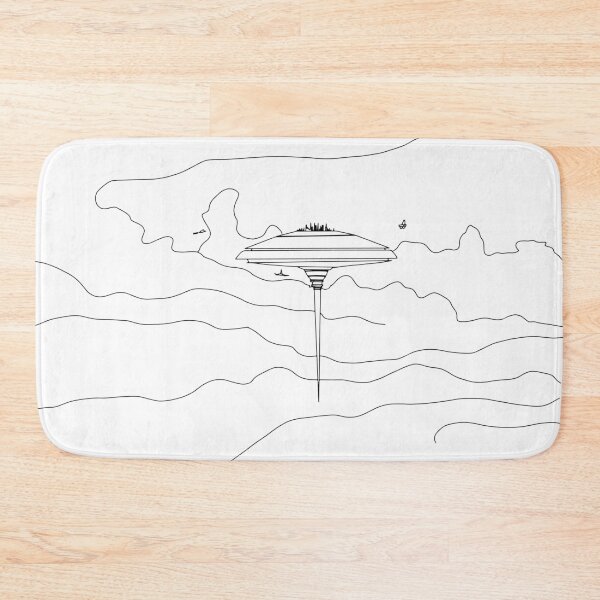 Item preview, Cloud City Line Art designed and sold by Dagoth0Ur.