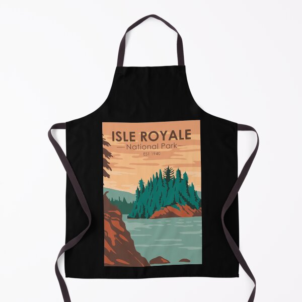 Artikelvorschau, Isle Royale Nationalpark Michigan Vintage entworfen und verkauft von KrisSidDesigns.