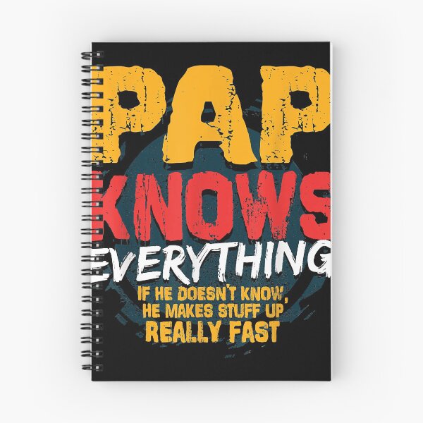 Item preview, Mens Pap Knows Everything Funny Pap Fathers Day Gifts designed and sold by AlejandroRay.