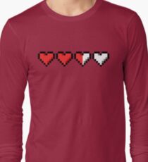 Two and a Half Hearts Remaining Long Sleeve T-Shirt