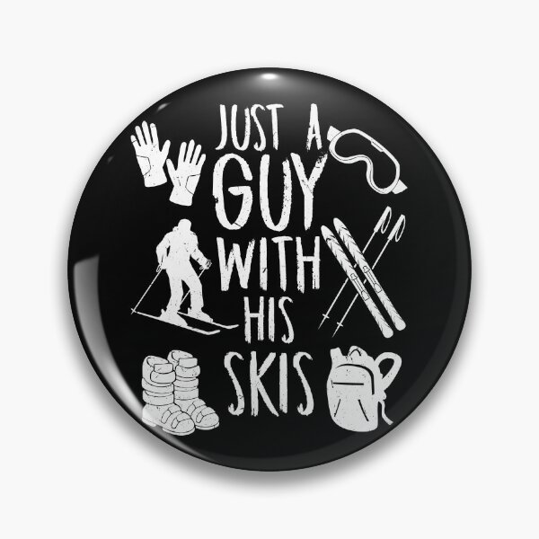 Item preview, Ski Guy Just A Guy With His Skis designed and sold by Tom2468.