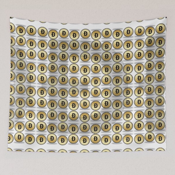 Item preview, Dogecoin D Pattern designed and sold by BarthasBasement.