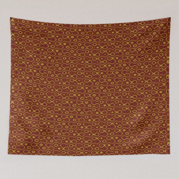 Item preview, Roast Beef & Mustard - 70's Retro Wallpaper design designed and sold by harrizon.