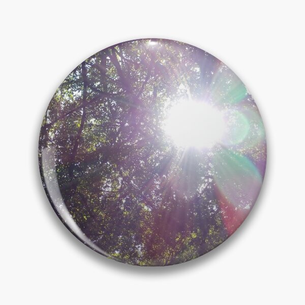 Item preview, The beautiful reflection of the sunlight shines through the big trees. designed and sold by Trianglegreen.