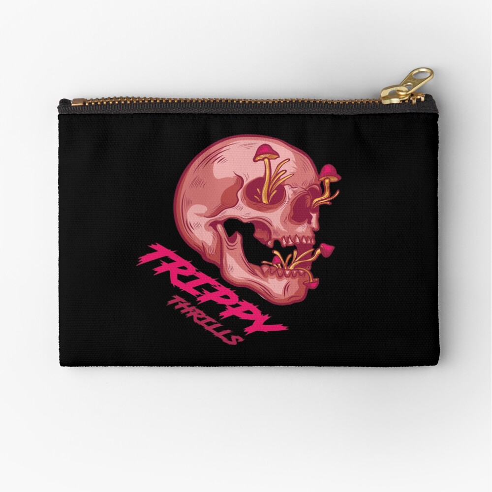 Punk Rock Hipster Aesthetic Band Zipper Pouch