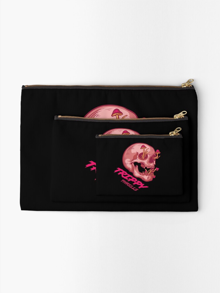 Alternate view of Punk Rock Hipster Aesthetic Band Zipper Pouch