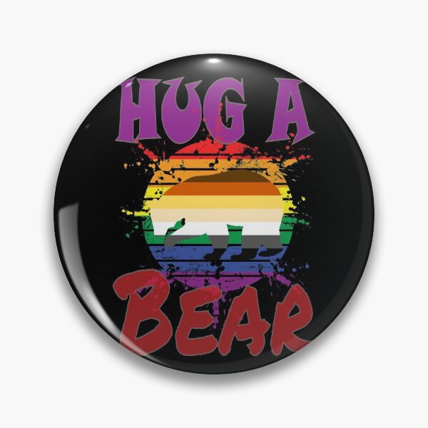Item preview, LGBTQ design, Hug a Bear #8 designed and sold by Hypnotees.