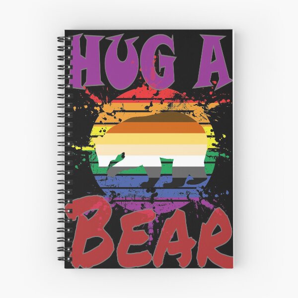 Item preview, LGBTQ design, Hug a Bear #8 designed and sold by Hypnotees.