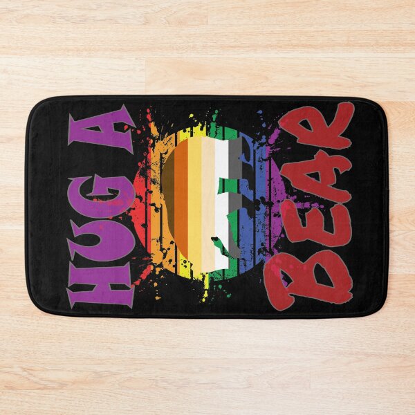 Item preview, LGBTQ design, Hug a Bear #8 designed and sold by Hypnotees.