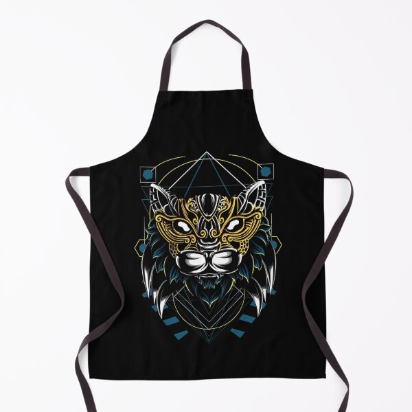Item preview, Geometric Gold Cat designed and sold by VibrantGifts.