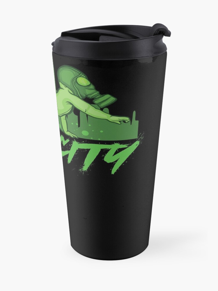 Alternate view of Punk Rock Band Music Punkrocker Travel Mug