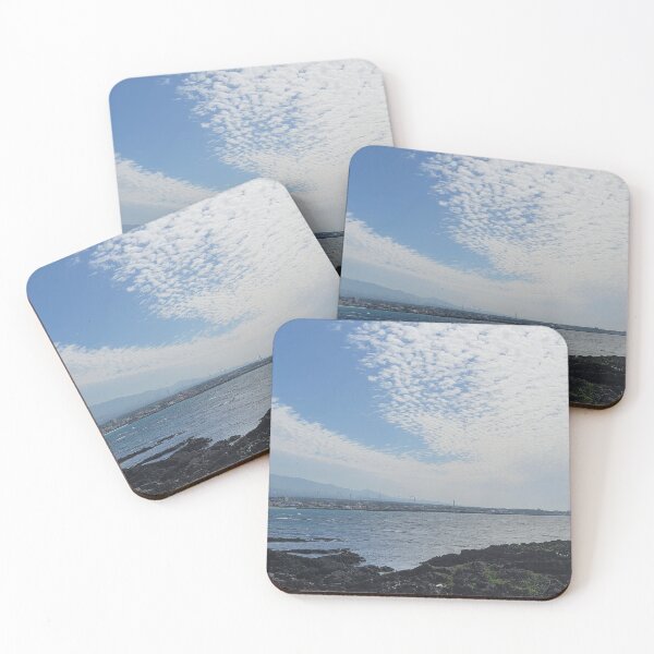 Item preview, The shape of the fine feathery clouds in the eastern sky of Jeju is amazing, Jeju Island.Korea. designed and sold by human8891.