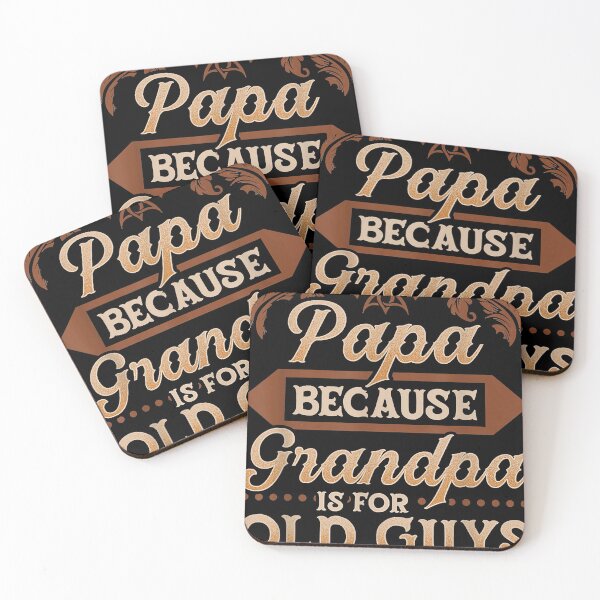 Item preview, Mens Papa Because Grandpa Is For Old Guys Funny Fathers Day designed and sold by AlejandroRay.