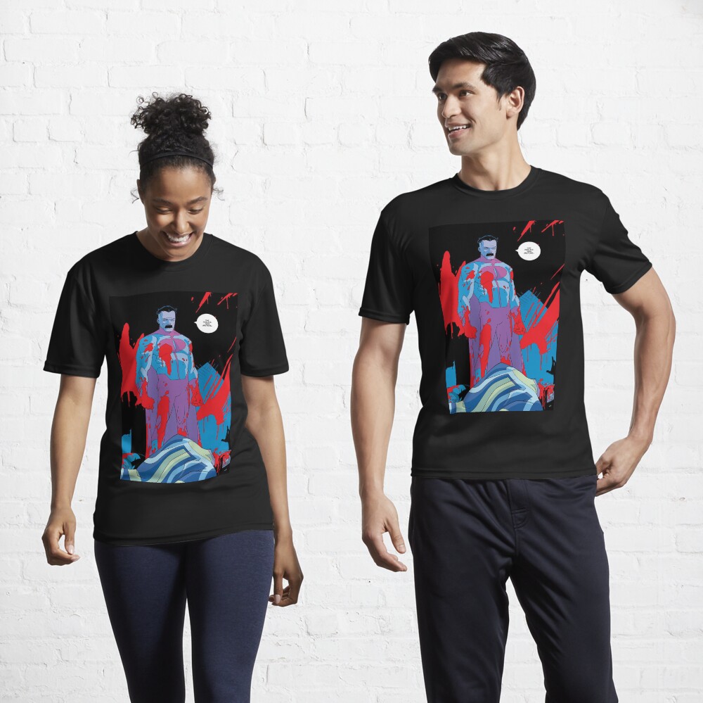 imni man kill guardian of the globe Active T-Shirt