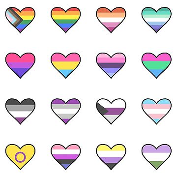 Artwork thumbnail, LGTBIQ pride flags pack by Pastel-PaletteD