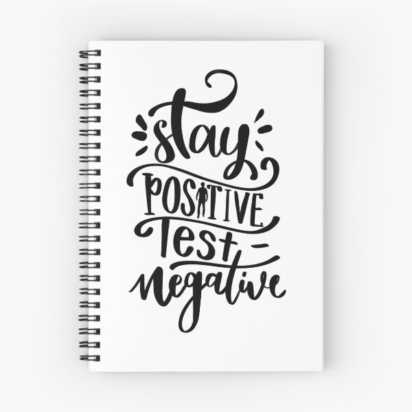 Item preview, Stay Positive Test Negative designed and sold by mindlessdoodles.