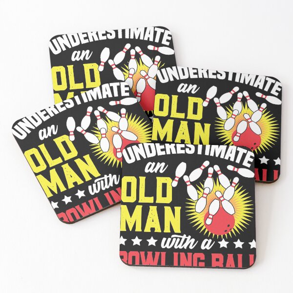 Item preview, Old Man Bowling Dad Funny Fathers Day Long Sleeve designed and sold by IsraelCastro.